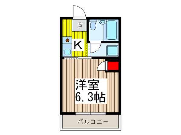 ベルメゾンの物件間取画像